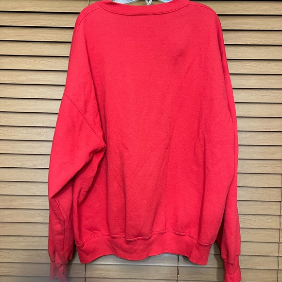 University Of Nebraska Huskers Est 1869 Lee Men XL Sweatshirt Red - Picture 2 of 6